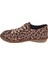 Hakiki Deri Kadın Casual Ayakkabı 34210 Leopar 3