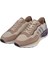 Hakiki Deri Erkek Spor Ayakkabı Sneaker VOY-6705 Bej 4