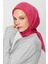 Qoza Ipeksi Jakar Eşarp - Lilyum Pembe 1