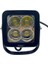 9V-36V ÇALIŞMA LAMBASI KARE LED (115*115) (4 X 10W) 1