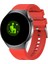 X6 Color One Red 54 mm Akıllı Saat Uyku Şeker Tansiyon Ölçümü Apple Store ve Google Play Store Özel Uygulaması ile Sağlık ve Spor Takibi 4