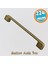 Metal Kulp 224 mm -22.4 cm Mobilya Çekmece Mutfak Dolabı Dolap Kulpları Antik Sarı 1