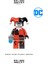Lego Model Harley Quinn (Classic Version) Özel Mini Figür Anahtarlık 1