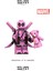 LEGO Model F**k Cancer Deadpool Özel Mini Figür Anahtarlık 1