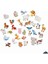 Manyetik Mıknatıslı Hayvanlar Eğitici Hayvanları Tanıma Buzdolabı Sticker Oyuncak Magnet 2