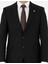 Erkek Siyah Slim Fit Çizgili Takım Elbise 50288211-VR046 6