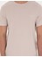 Erkek Bej Slim Fit Tişört 50288914-VR011 6