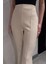 Bel Lastikli Çimalı Kadın İspanyol Paça Pantolon P-00014950 4