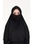 Peçeli Hazır Türban Pratik Şal Hijab Namaz Örtüsü 1