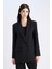 Oversize Geniş Kalıp Ceket Yaka Blazer Ceket C2457AX25SP 6