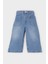 Kız Bebek Wide Leg Geniş Bol Paça Jean Pantolon D7886A525SP 2