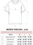 %100 Organik Pamuklu Oversize Basic Beyaz Kadın T-Shirt 3