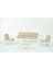 Garda Sofa Set 3+1+1+Sehpa Bej Minderli 1