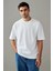 %100 Organik Pamuklu Oversize Basic Erkek T-Shirt 1