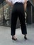 Siyah Ultra Yüksek Bel Slouchy Jean 4