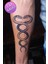 1 Ay Kalıcı Tattoo Yılan Dövmesi Snake Tattoo 1