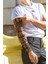 Yazılı Kol Kaplama Geçici Dövme Tattoo 1