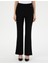 Kadın Siyah Flare Fit Kumaş Pantolon 50290397-Vr046 2