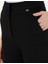 Kadın Siyah Flare Fit Kumaş Pantolon 50290397-Vr046 5
