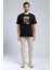Faina Erkek O Yaka T-Shirt Siyah 1
