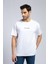 Aylex Erkek O Yaka T-Shirt Beyaz 2