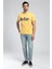 Londonlogo Erkek O Yaka T-Shirt Safran 1