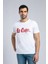 Londonlogo Erkek O Yaka T-Shirt Beyaz-K 2