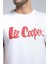Londonlogo Erkek O Yaka T-Shirt Beyaz-K 4