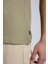 Conroy Erkek O Yaka T-Shirt Haki 4