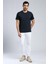 Vincent Erkek O Yaka T-Shirt Lacivert 1
