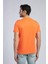 Londonlogo Erkek O Yaka T-Shirt Oranj 3