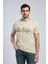 Londonlogo Erkek O Yaka T-Shirt Bej 2