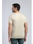 Londonlogo Erkek O Yaka T-Shirt Bej 3