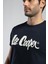 Londonlogo Erkek O Yaka T-Shirt Lacivert 4