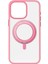 iPhone 15 Pro Roller Mag Safe Kılıf Açık Pembe 1