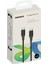 1-Link Usb-C - Usb-C (3,0m / Destek 100W) Örgülü (Siyah) 2