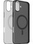 Lite Caseform Magnetic Case iPhone 16 Plus Transparent Black 1