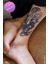1 Ay Kalıcı Tattoo Gerçek Dövme Görünümlü Yılan Dövmesi 1