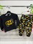 Erkek Çocuk Batman Figürlü Takım Siyah 1