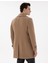 Erkek Bej Ex. Slim Fit Kaşe Kaban 50293291-VR011 5