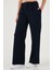 Standart Fit Yüksek Bel Bol Paça Pantolon Bayan Pantolon 6522280 1