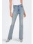 Onlmila Streç Pamuklu Yüksek Bel Ispanyol Paça Flare Jeans Bayan Kot Pantolon 15313328 1