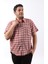 Kısa Kol Ekose Pamuklu Erkek Gömlek KK-8058-TSS 5