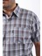 Kısa Kol Ekose Pamuklu Erkek Gömlek KK-8064-TSS 2