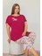 Büyük Beden Kapri Pijama Takımı 2