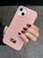iPhone 15 Uyumlu Elmas Pırlanta Taşlı Pembe Kılıf 1