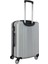 3'lü Valiz Seti ABS Valiz 4x2 Teker Gri 1451 6
