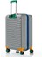 Kabin Boy %100 Polikarbon Valiz 4x2 Teker Gri 1088 2