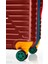 Orta Boy %100 Polikarbon Valiz 4x2 Teker Bordo 1088 9
