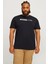 Jjecorp Logo Tee Play Ss Siyah Erkek Kısa Kol T-Shirt 1